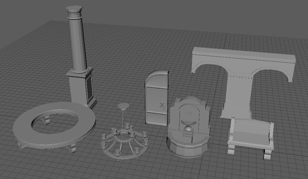Medieval Castle 3D Model