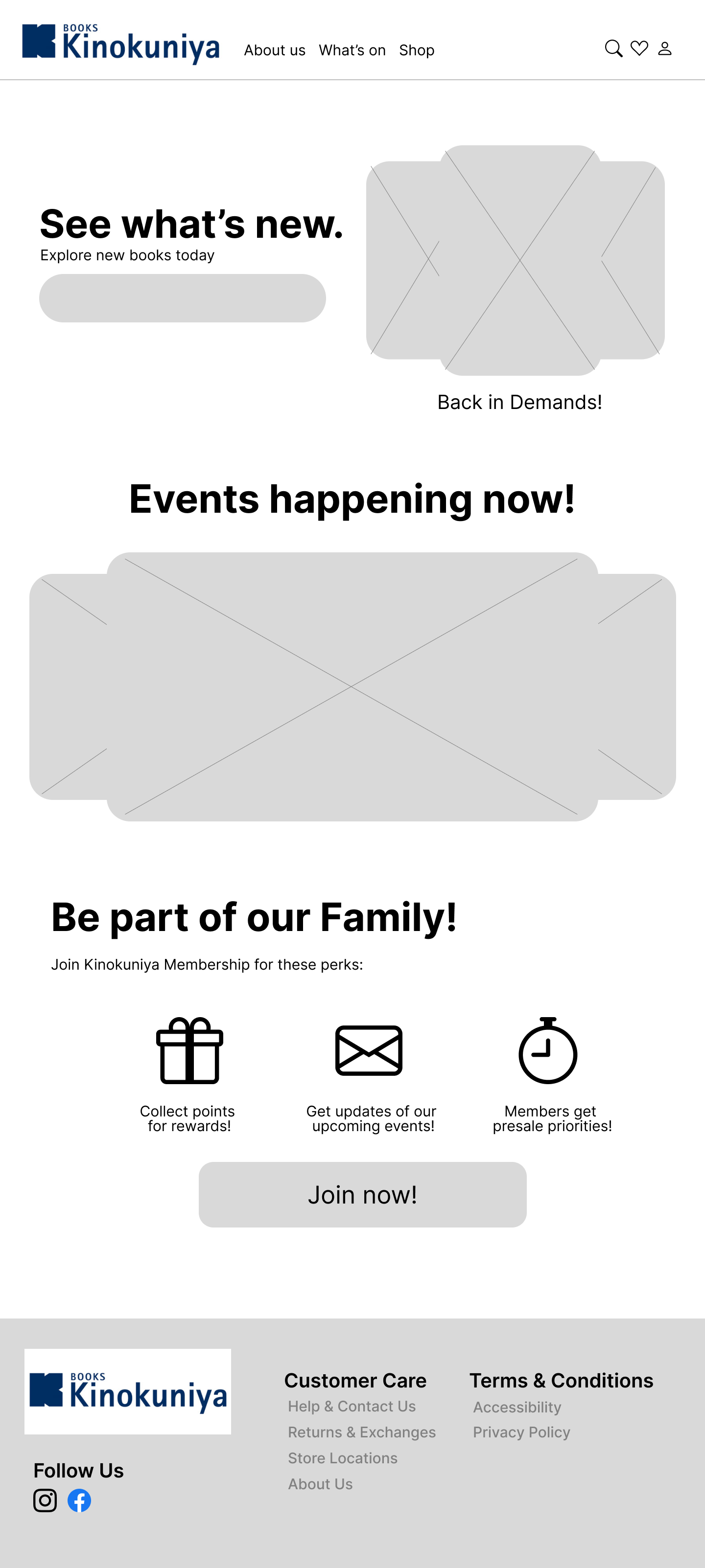 Landing Page Wireframe