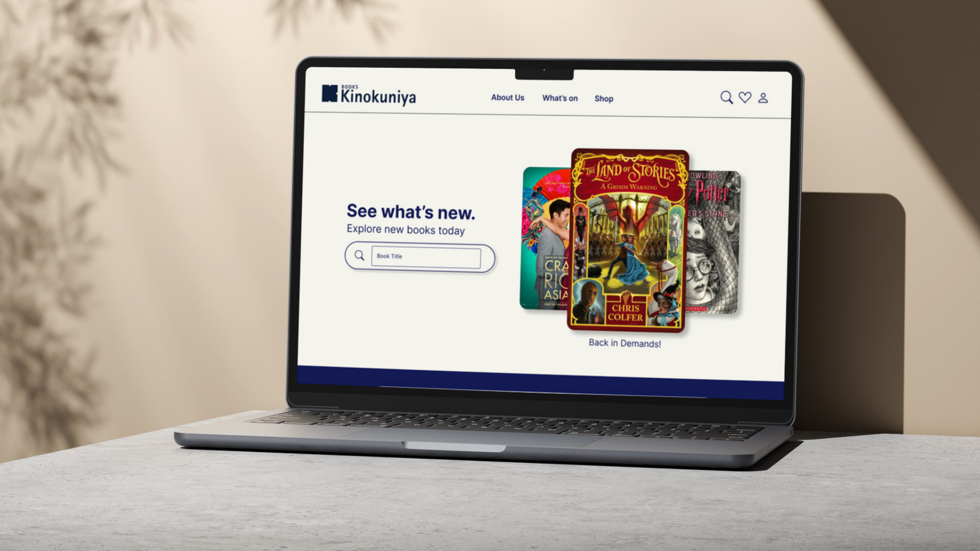 Kinokuniya Website Revamp